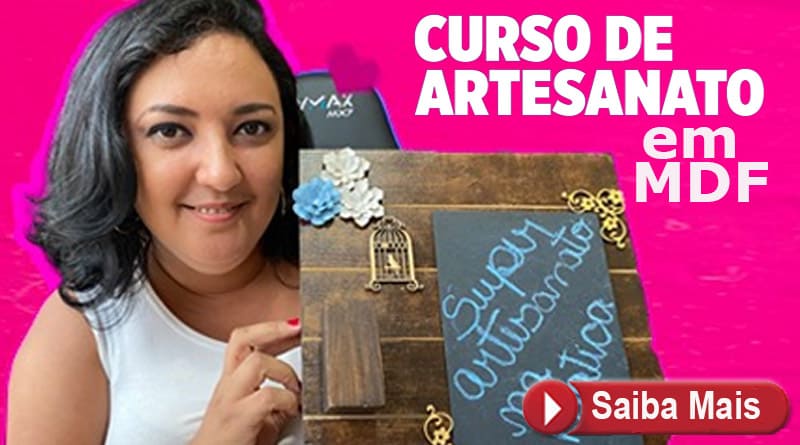 Curso Artesanato em MDF na Prática