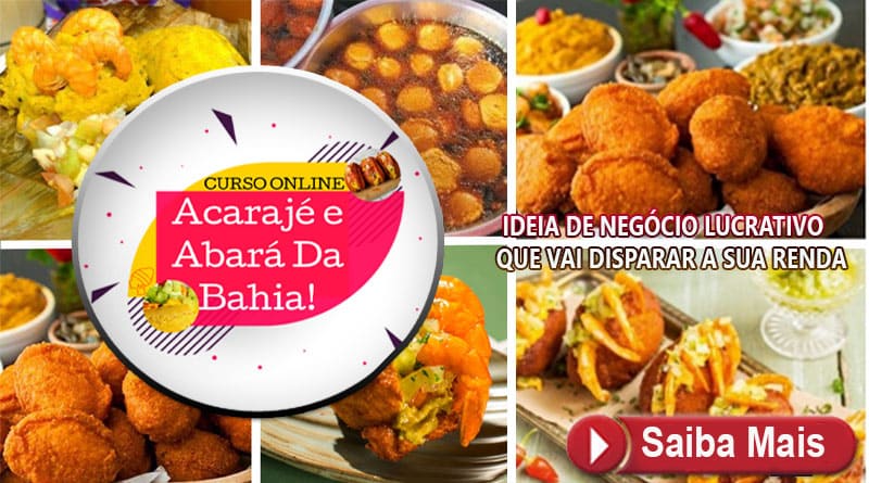 Curso de Acarajé e Abará da Bahia