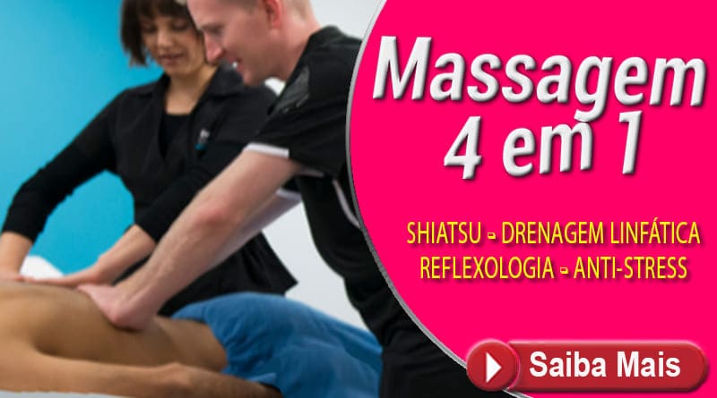 Curso de Massagem 4 em 1